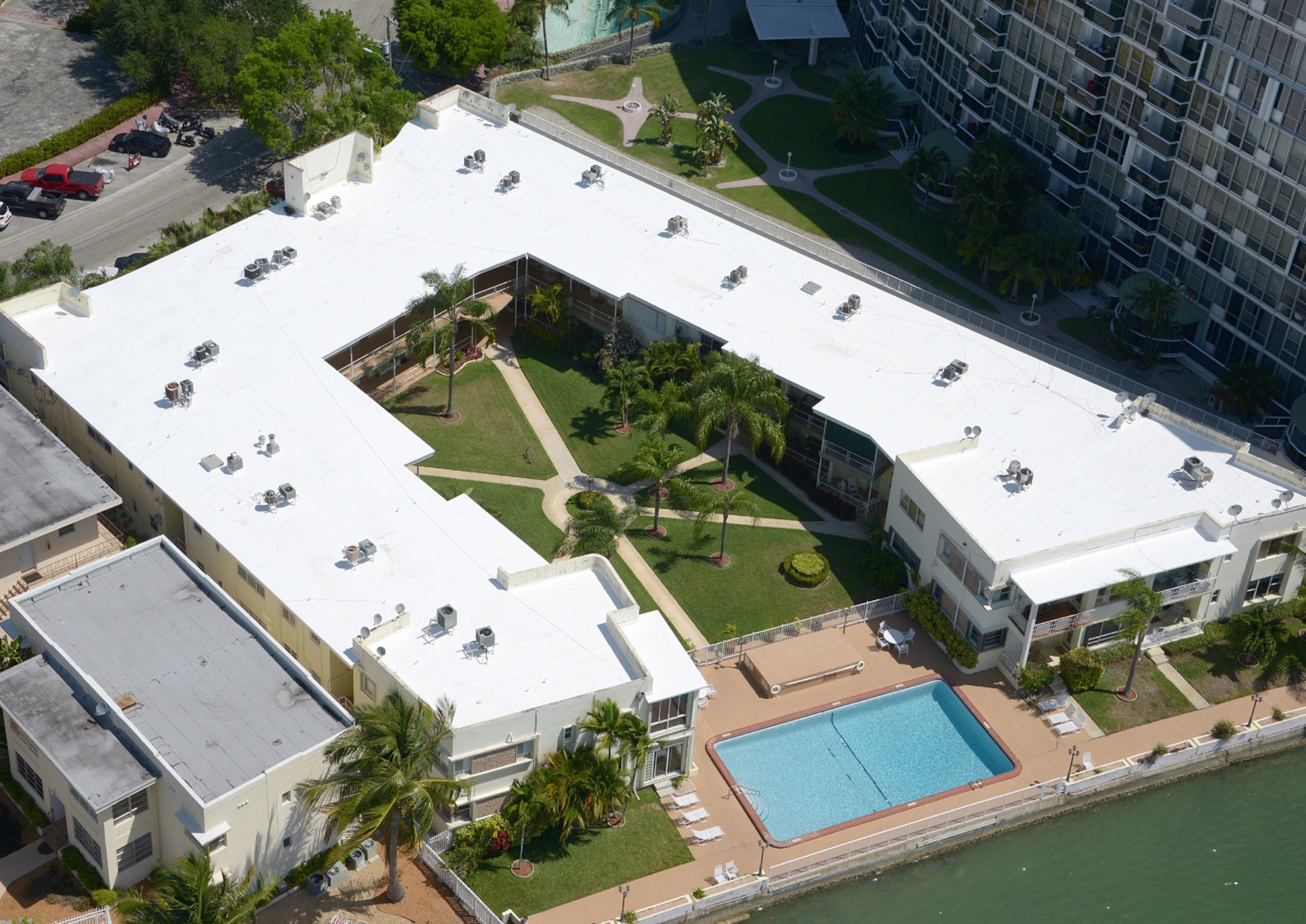 Miami Silicone Roof Coating 2