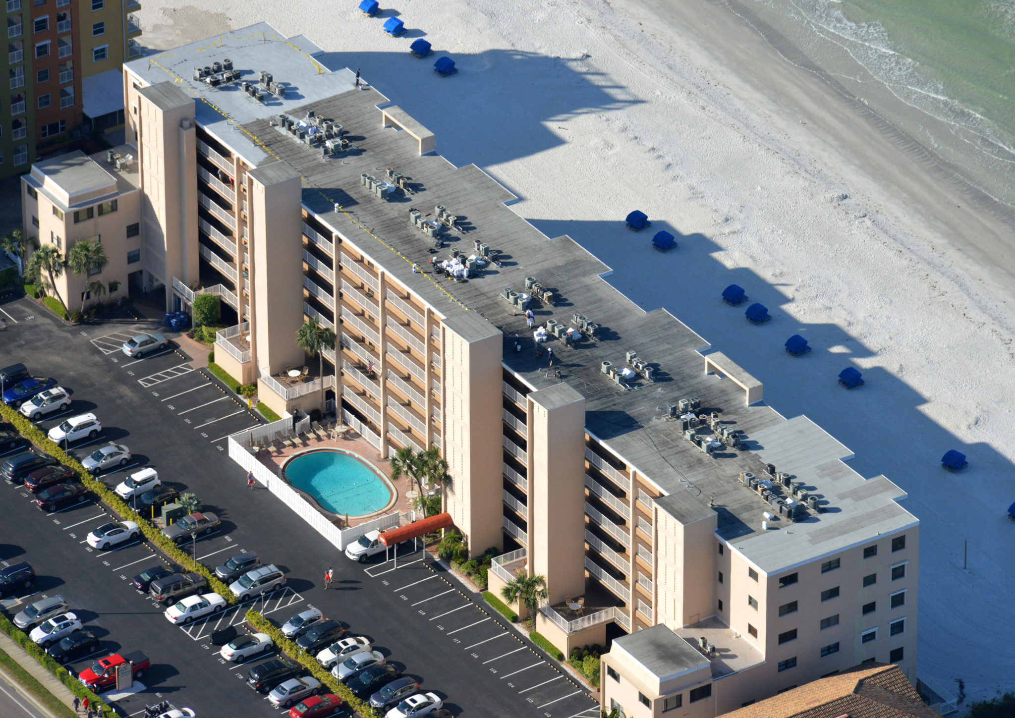 Rolling by the Sea: Florida Condo Silicone Roof Restoration 1
