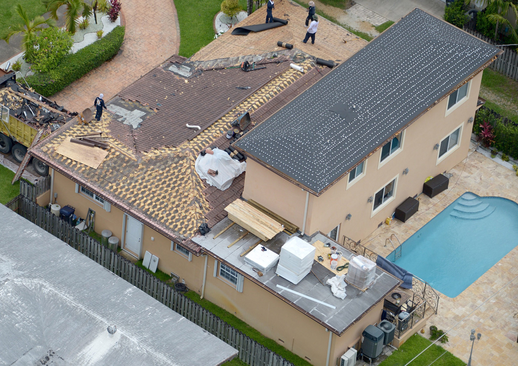 Miami Custom Metal Roof Project 1
