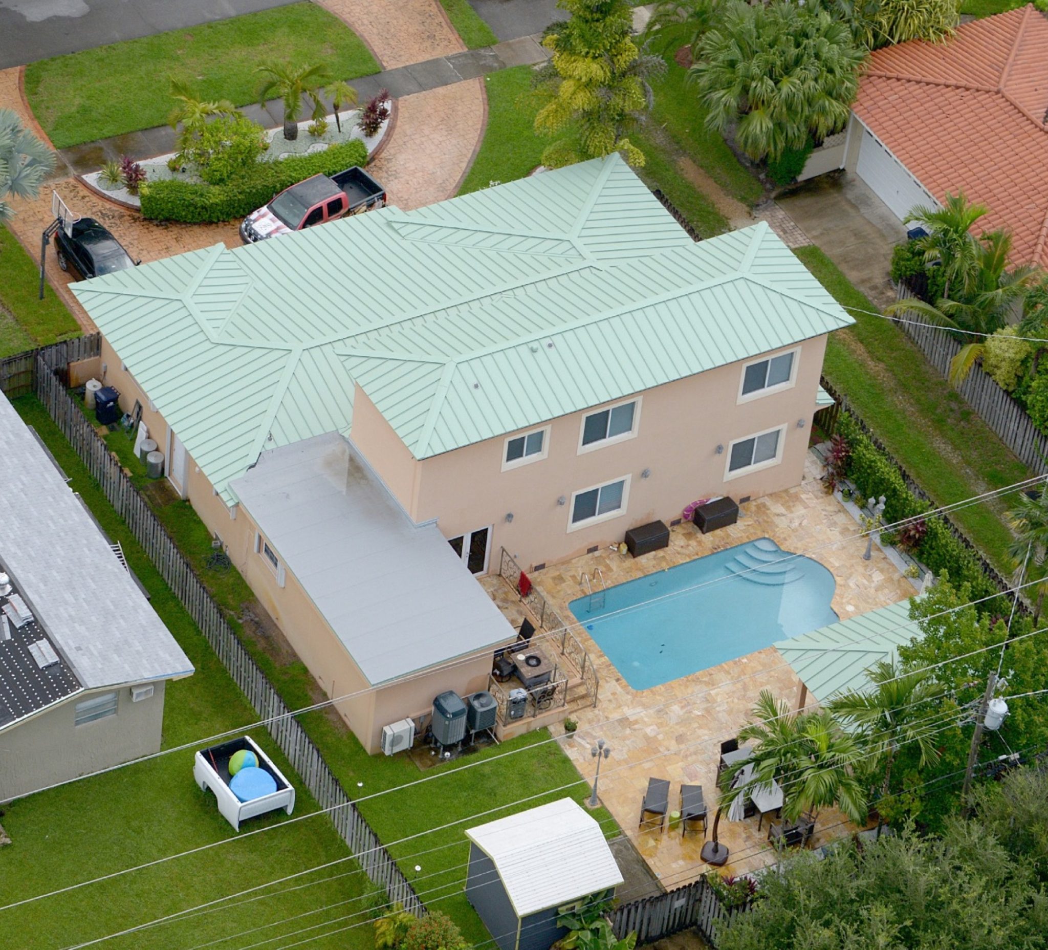 Miami Custom Metal Roof Project 2