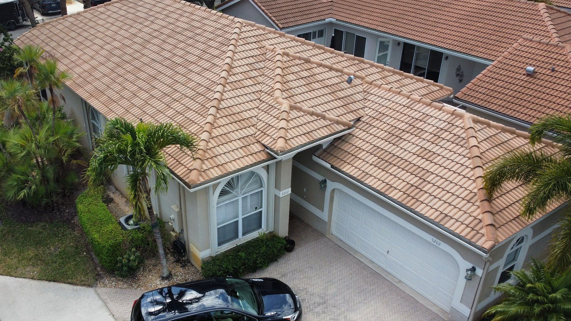 Roof installation project from Florida Quality Roofing