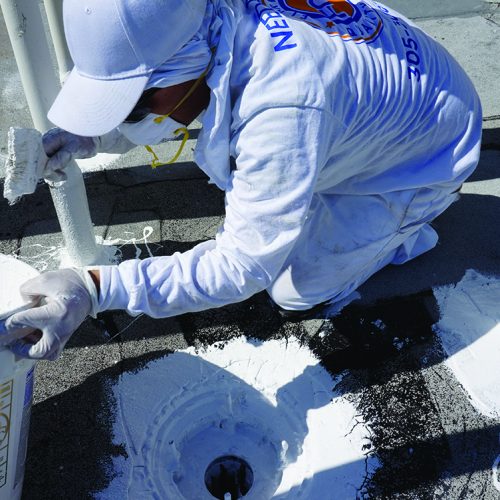 Energy Efficient Silicone Roof Restoration