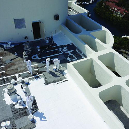 Energy Efficient Silicone Roof Restoration