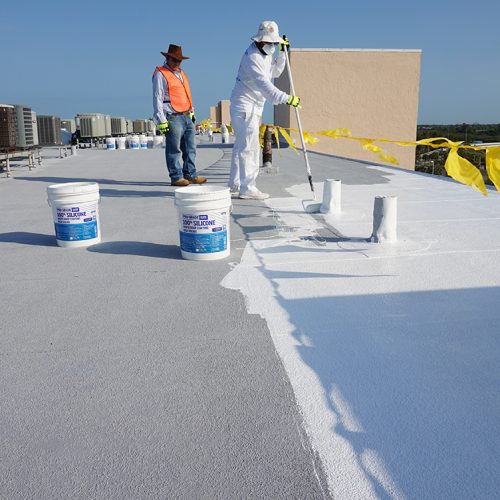 Tampa Bay Condominium Silicone Roof Restoration