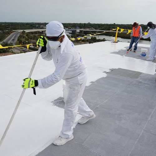 Tampa Bay Condominium Silicone Roof Restoration
