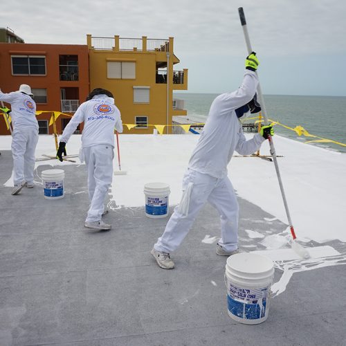 Tampa Bay Condominium Silicone Roof Restoration