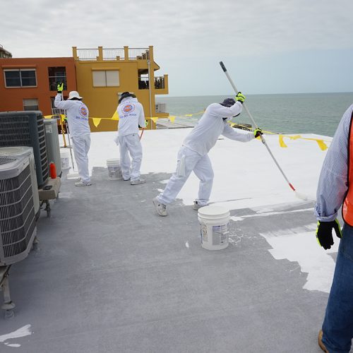 Tampa Bay Condominium Silicone Roof Restoration