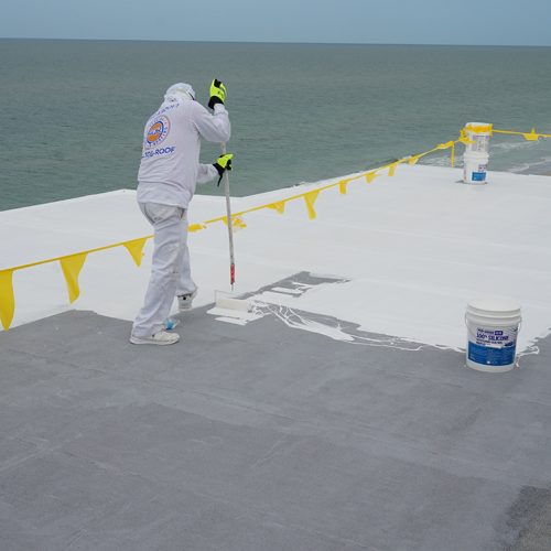 Tampa Bay Condominium Silicone Roof Restoration
