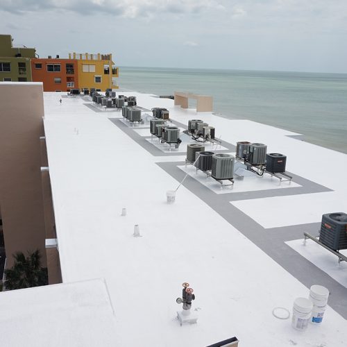 Tampa Bay Condominium Silicone Roof Restoration
